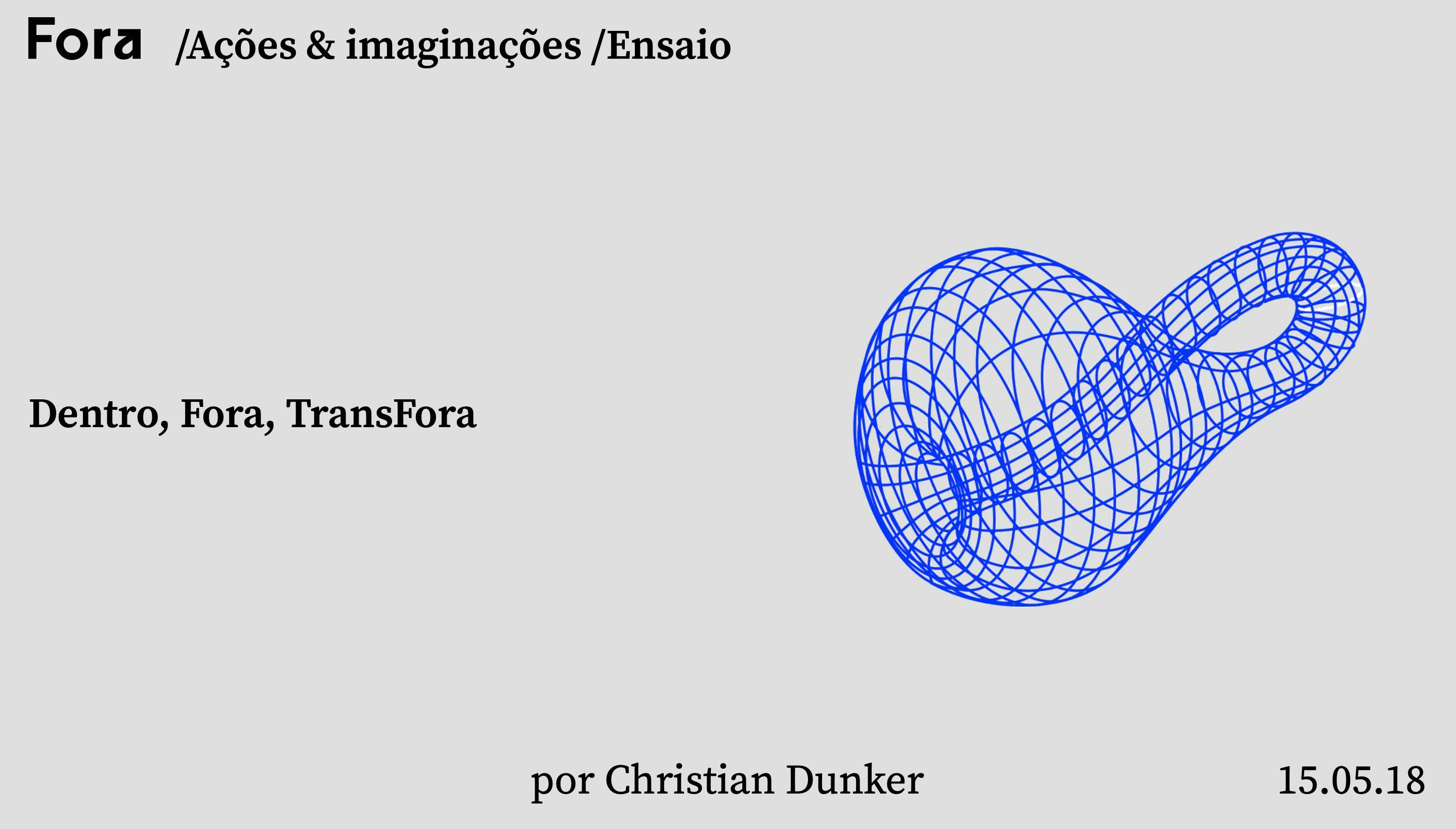 ENSAIO CHRISTIAN DUNKER